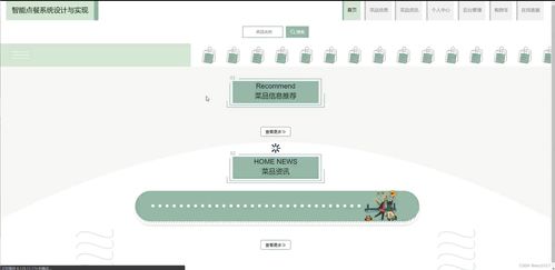 基于SSM與JSP的智能點餐系統(tǒng)設計與實現(xiàn)